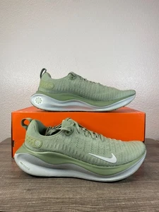 Size 12 - Men’s Nike ReactX Infinity Run 4 ‘Oil Green’ DR2665 300 Brand New - Picture 1 of 5