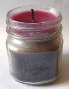 Multicolor Wachskerze im MASON Translucent Glass Jar (e) - Bild 1 von 6