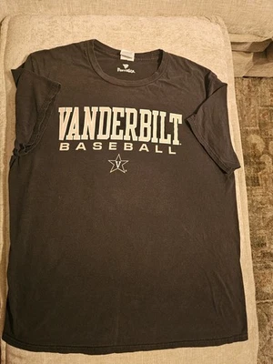 Vintage Womens VANDERBILT Baseball T Shirt. Size XL - Изображение 1 из 2