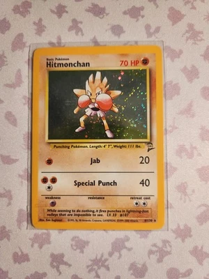 Hitmonchan 8/130 Holo Base Set 2 Pokémon TCG - Image 1 of 2