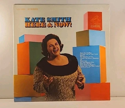 Kate Smith Here and Now 1967 RCA Records 33 RPM Vinyl Record Album LP r30 - Image 1 of 2