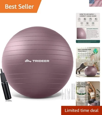 Versatile Stability Ball for Yoga, Pilates & Office Seating - 330 lbs Support - Image 1 of 4