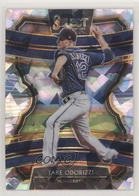 2020 Panini Select Cracked Ice Prizm /25 Jake Odorizzi #68 - Image 1 of 2