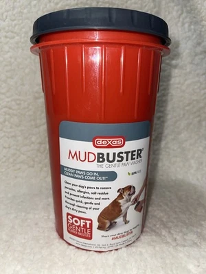 Mudbuster Portable Dog Paw Cleaner Red - Image 1 of 2