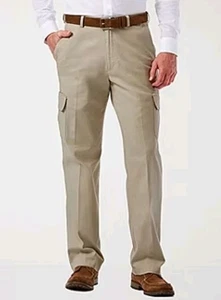 Masilla Haggar Classic Fit Stretch Comfort Cargo HC00225 36 x 30 totalmente nueva - Imagen 1 de 8