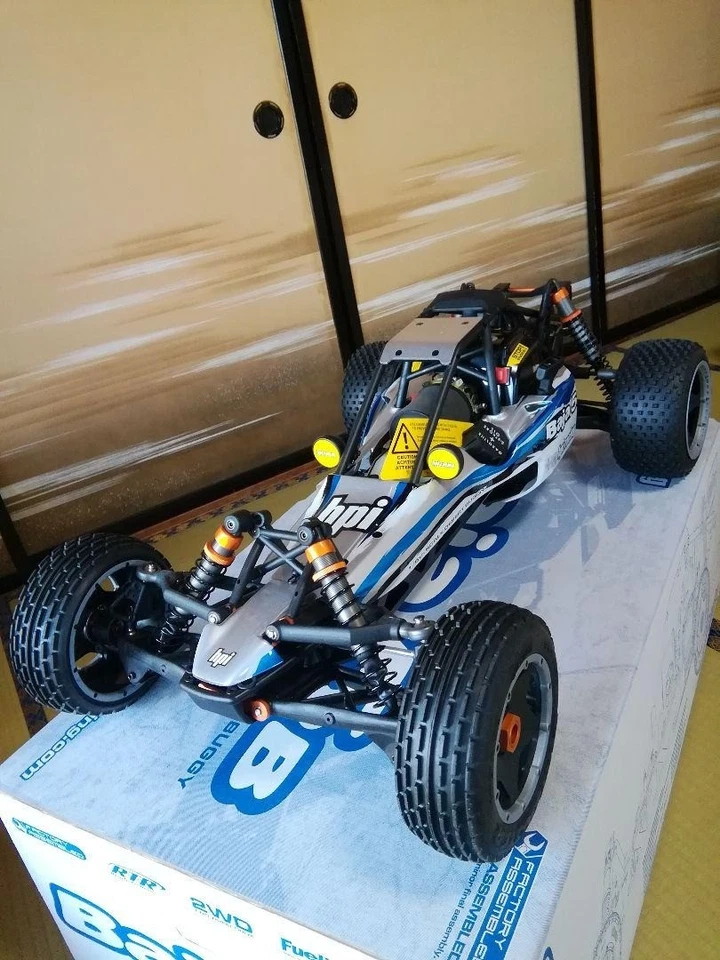 HPI Racing Baja 5B 1/5 RC Gas Off-Road Buggy 2-Stroke Engine RTR New Rare - Image 1 of 4