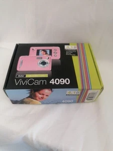 Vivitar ViviCam 4090 4.1MP Digital Camera - Pink (Brighouse)  - Picture 1 of 8