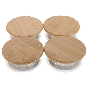 Cubierta de jarra doméstica 4 piezas: tapa de acero inoxidable para jarra de agua para hervidor de agua - Imagen 1 de 12