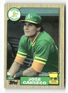 1987 Topps #620 Jose Canseco - Picture 1 of 2