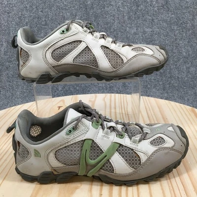 The North Face Shoes Womens 7.5 Hydro Trak Hiking Sneakers Gray Lace Up Low Top - Image 1 of 4