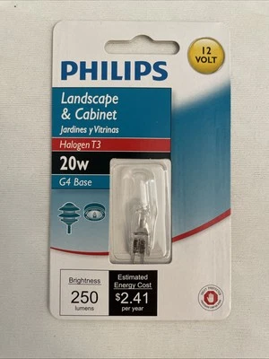 Phillips Landscape & Cabinet 20 W G4 Base 12 Volt - Image 1 of 2