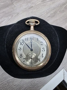 Vintage 1924 Waltham No.225 12s Modell 1894 17J Gold Filled Taschenuhr läuft LESEN!! - Bild 1 von 20
