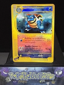 Pokemon Karte Blastoise 036/165 Expedition Base Set Reverse Holo Rare Light Play - Bild 1 von 8