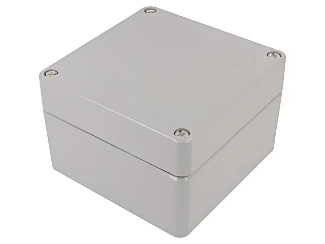 RJ36 Gehäuse: universell X: 140mm Y: 140mm Z: 90mm ALUEIN Aluminium RAYCHEM RPG - Bild 1 von 1