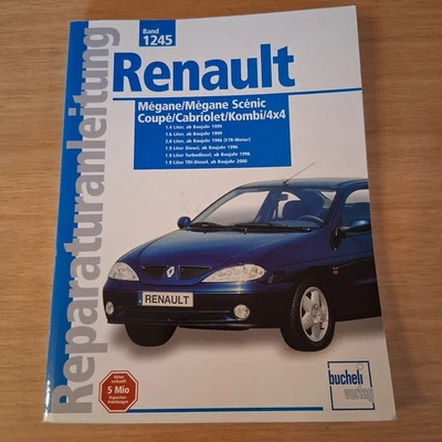 Renault Megan / Scenic… ab 1999 Reparaturanleitung Bucheli Verlag Handbuch - Bild 1 von 3