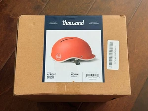 Casco de bicicleta y patín Thousand Heritage 2.0 Apricot Crush mediano (57 cm-59 cm) ¡NUEVO! - Imagen 1 de 5
