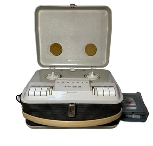 Grundig TK23P Reel To Reel Tape Recorder/Player + Microphone *Read - Picture 1 of 20