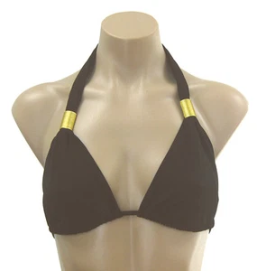 KECHIKA DAMEN BADEMODE OBERTEIL NUR DUNKELBRAUN NEU MIT ETIKETT GRÖSSEN 8,10 12,14 D-CUP - Bild 1 von 2