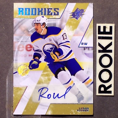 LUKAS ROUSEK 2023-24 SPx AUTOGRAPHS ROOKIES #189 Buffalo Sabres - Image 1 of 4
