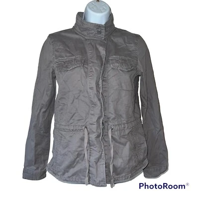 Chaqueta Militar Gris Gap, Cintura Cordón, Ligera Mujer Talla XS 2a Foto 1 de 4