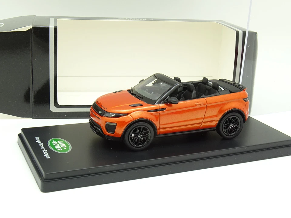 Tsm True Scale Miniature 1/43 - Range Rover Evoque Cabrio Arancione - Immagine 1 di 1