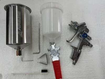 Pistola pulverizadora Airbase EATSPGMF1P Mid Pro punta de pintura metálica HVLP tamaño 1,3 por base aérea Foto 1 de 4