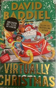 Virtually Christmas: By David Baddiel, SIGNED Copy New - Imagen 1 de 2