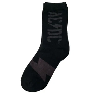 AC/DC 3er-Set Socken schwarz grau rot gelb - Imagen 1 de 2