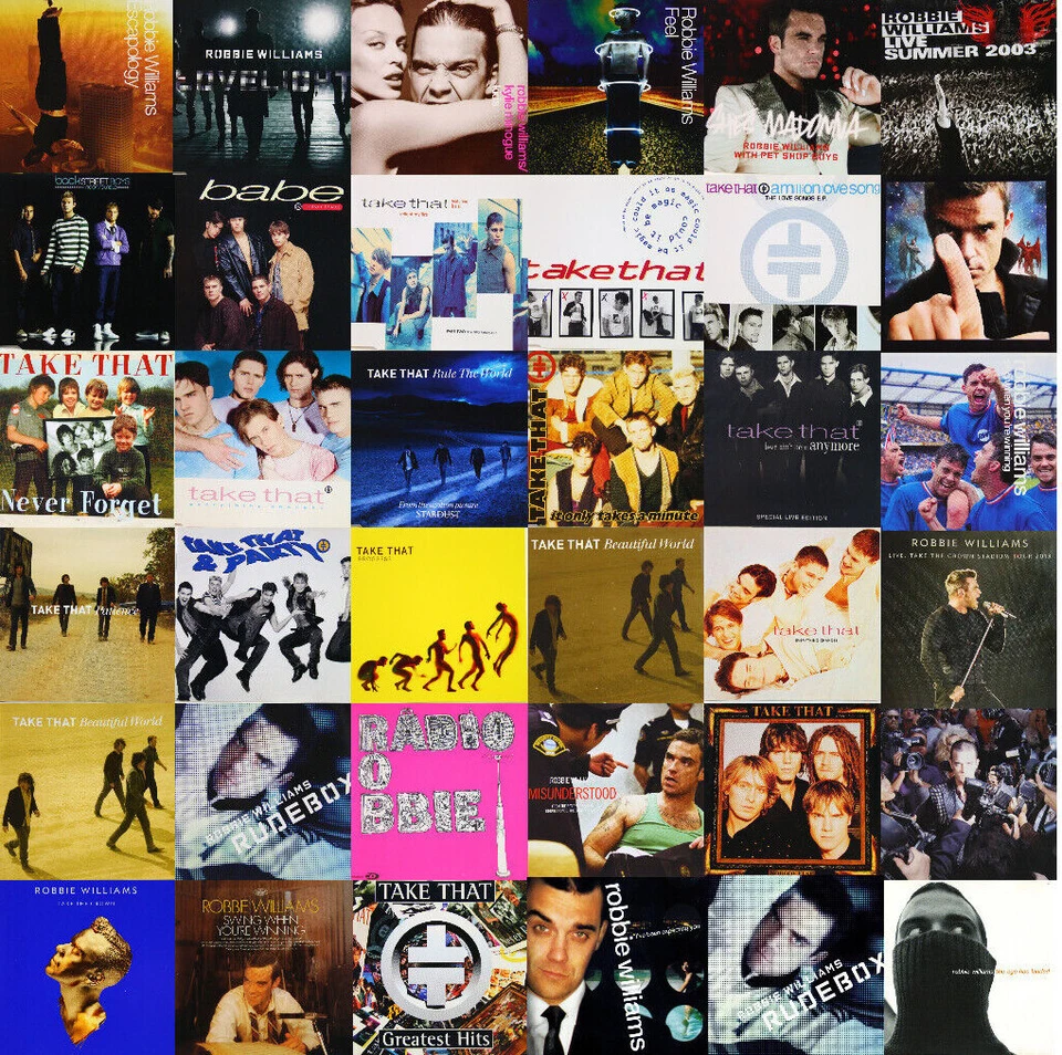 Musik Cd Album Maxi Das Beste von Robbie Williams Take That Sammlung Auswahl - Bild 1 von 1