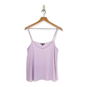 TOPSHOP Size 10 Cami Camisole Spaghetti Strap Shell Tank Purple Lavender Lilac - Picture 1 of 9