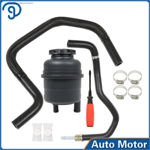 For BMW E46 323Ci 323i 325Ci Power Steering Reservoir w/ Line & Return Hose - Foto 1 di 13