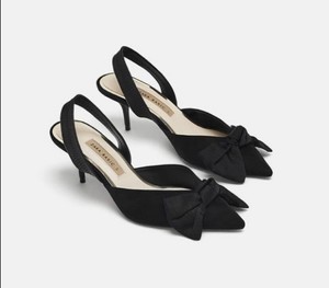 Tacones Zara Negro talla 36 IT de en Plástico - 10513392