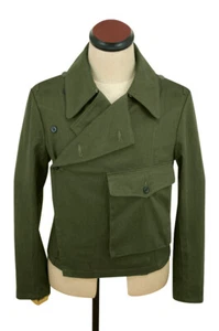WW2 DAK/Tropical Afrikakorps olivebrown Heer panzer wrap/jacket type II - Picture 1 of 3