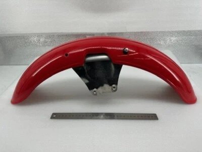 Para-lama dianteiro e traseiro usado BMW Motorrad vermelho para modelos 1978 R80/7 - Imagem 1 de 4