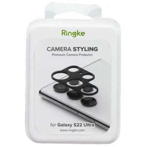 Ringke Caméra Tuning Lentille Protecteur pour Samsung Galaxy S22 Ultra - Noir - Photo 1 sur 2