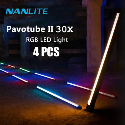 Nanguang Nanlite PavoTube II 30X 4KIT RGB LED Video Light Photography Lighting - Image 1 of 4