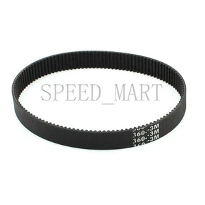 Cinghia di distribuzione 360-3M HTD 120 denti ingranaggi in gomma ingranati anello chiuso larghezza 10 mm - Foto 1 di 2
