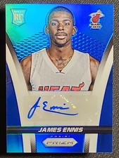 2014-15 Panini Prizm JAMES ENNIS #31 Blue RC Heat /499