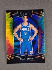 2018-19 Panini Select #56 Zhaire Smith /25 Tie Dye Prizm Rookie Card RC