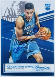 Karl-Anthony Towns - Timberwolves 2015-16 Panini Prestige Acetate RC Rookie #34 - Picture 1 of 2