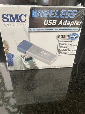 SMC Networks Wireless USB Adapter, 802.11 b/g - Image 1 of 2