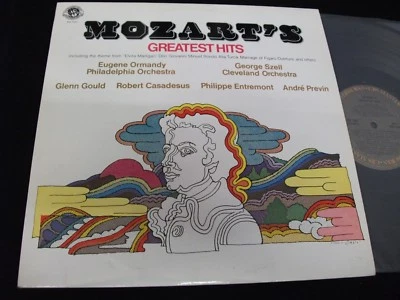 MOZART°GREATEST HITS<>ORMANDY&SZELL<>Lp Vinyl°Canada Press<>CBS XM 7507 - Image 1 of 2