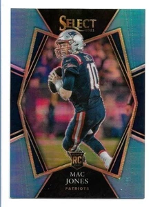 Mac Jones 2021 Panini Select Light Blue Prizm Rookie #151 #43/99 RC - Picture 1 of 2