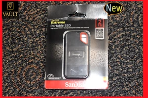 SanDisk Extreme Portable 2TB SSD USB 3.2 Gen 2 Type C External Solid State Drive - Afbeelding 1 van 5