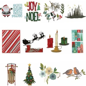 Christmas Tree Deer Metal Cutting Dies Stencils DIY Scrapbooking Embossing Craft - Picture 1 of 27