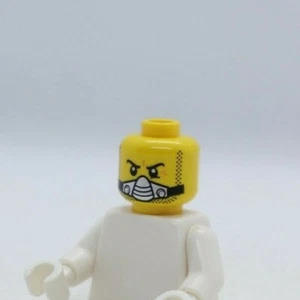 HEAD - Beard Stubble Breathing Apparatus Starbeam Galaxy LEGO® Minifigure Part - Picture 1 of 2