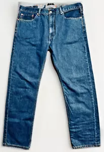 Jeans Levis 505 nuovo uomo regular fit gamba dritta 38 x 32 cerniera Fly Imp - Foto 1 di 15
