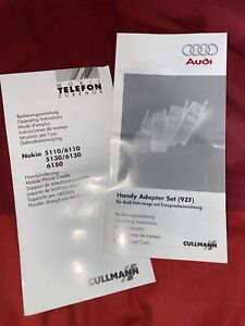 Cullmann Handy Adapter Set 9ZF Audi Nokia 5110/6110/5130/6130/6150