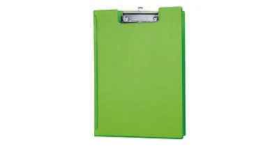 5 MAUL Klemmbrettmappen mit Deckel DIN A4 hellgrün Schreibplatte Schreibmappe