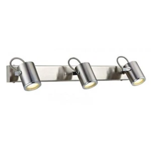 Silber matt Badezimmerlampe Moderne skandinavisch Spot Strahler Reflektor - Bild 1 von 1